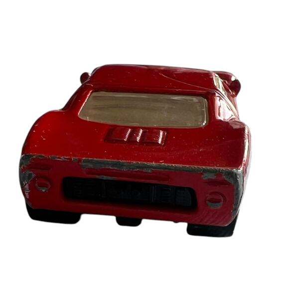 Vintage Hot Wheels Ford GT40 Racing Car #3 Red Die-Cast 1999 THWN Malaysia - Picture 2 of 7